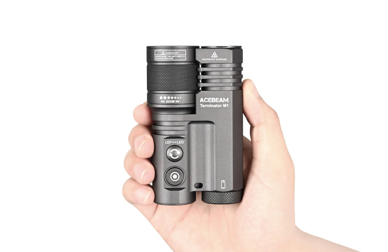 Acebeam Terminator M1 Dual Head LEP Flashlight