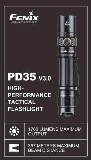 Fenix PD35 V3.0 Flashlight — Killzone Flashlights