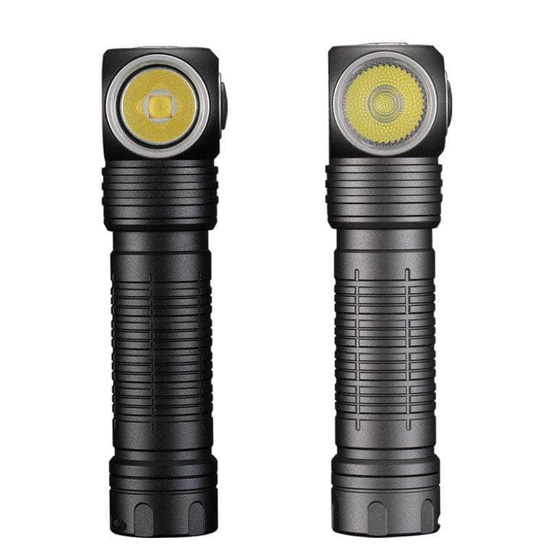 Elbourn Rechargeable LED Headlamp Flashlight 500 Lumens with Motion Sensor  for Hunting Camping Running - 3 Pack (3 Colors) 